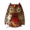 Eangee Home Design Owl Wall DecorRed m7033
